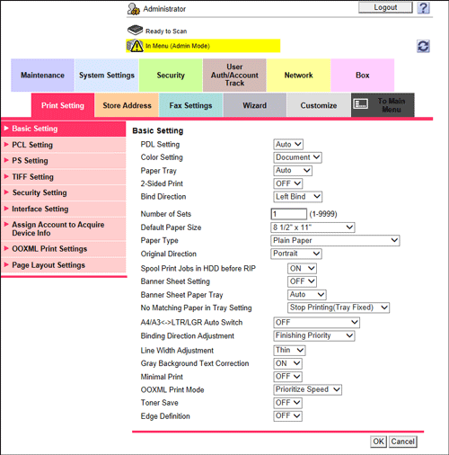 Web Management Tool