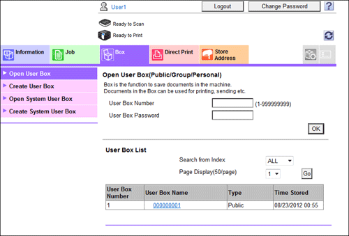 Web Management Tool