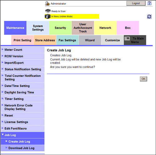 Web Management Tool