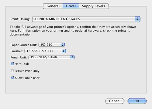 Configuring The Default Settings Of The Printer Driver