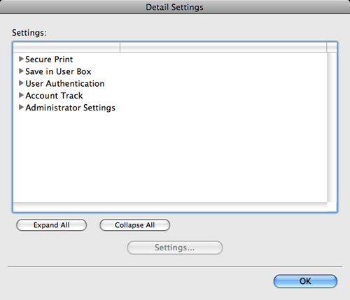 Pop up driver for account track on mac konica minolta software