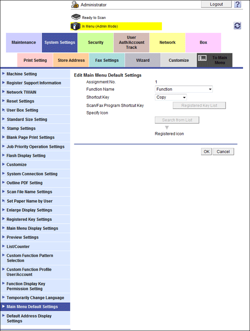 Web Management Tool