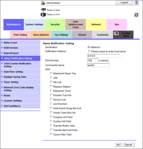 Web Management Tool