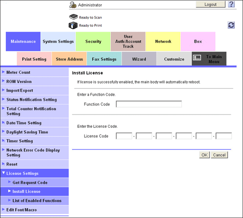 Web Management Tool