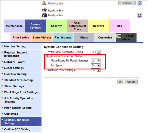 Web Management Tool
