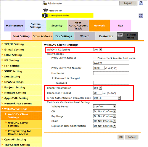 Web Management Tool