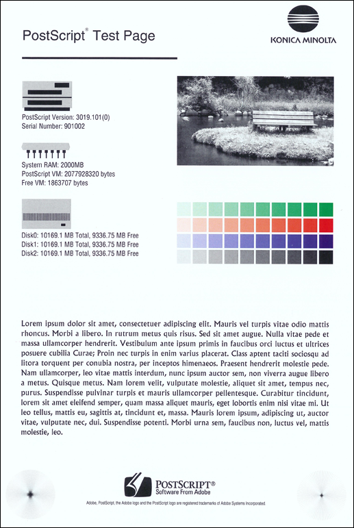Download 30 Imagem Para Teste De Impressora Colorida