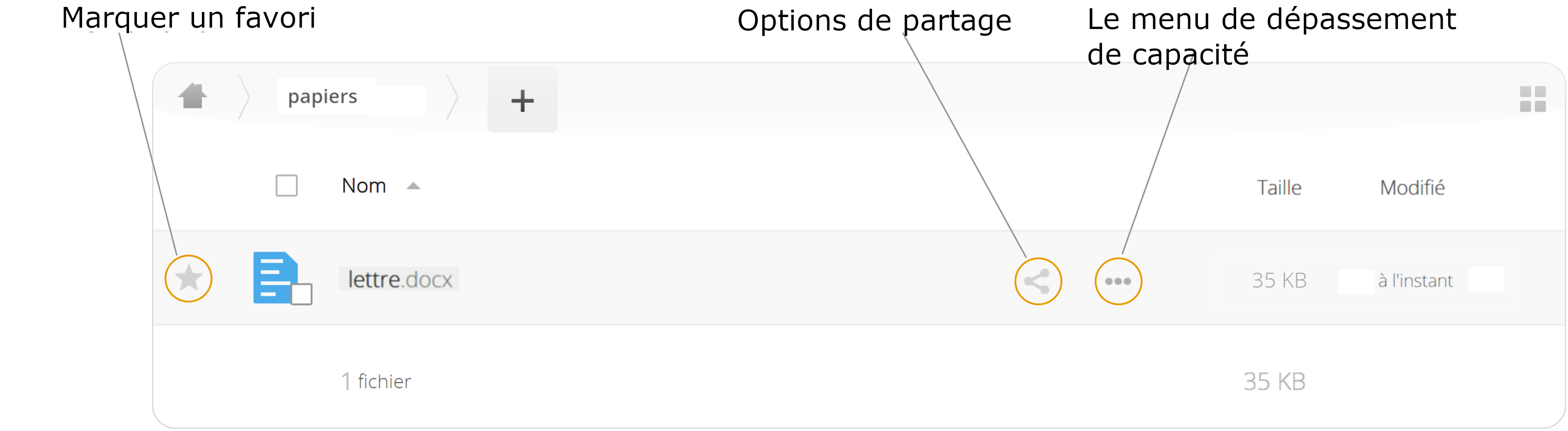 Commandes Fichiers