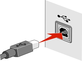 How to Connect USB Cable to Printer 