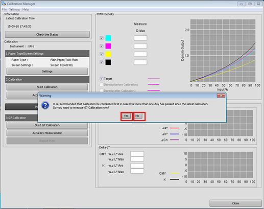 Calibrate by Using G7 Calibration