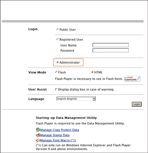Login Methods